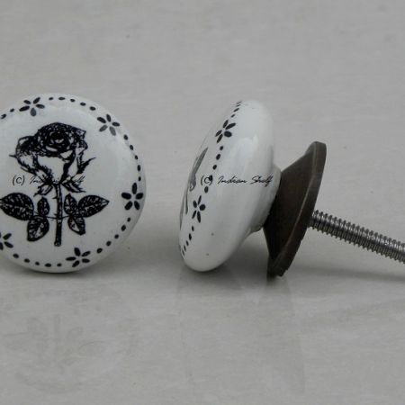 Rose Flower Knob (1)